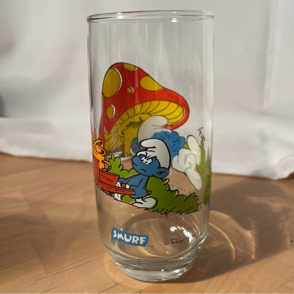 Smurfs Lazy Glass Vintage - Picture 4 of 10